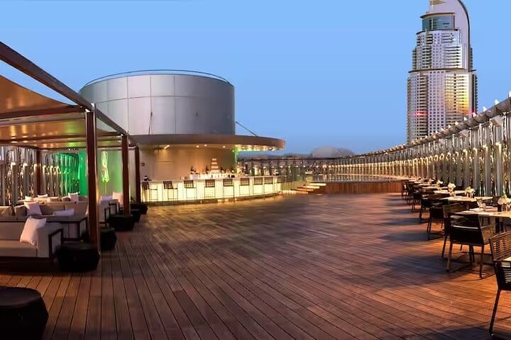 Burj Khalifa Ticket with The Roof Top Meal in Dubai