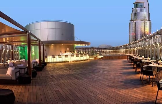 Burj Khalifa Ticket with The Roof Top Meal in Dubai