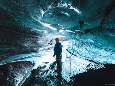 Katla Ice Cave & Black Beach with Drone, photo 2