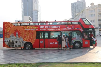4 Hour Ho Chi Minh City Tour Hop on Hop off Bus