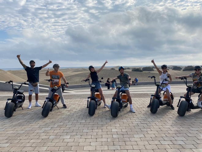 Playa Ingles: Rent e-Scooter 3 hour + option Combo Rent Jet Ski 
