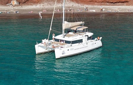 Santorini Catamaran Day Cruise with Lunch and Drinks