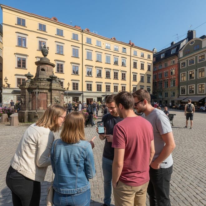 Secrets of Stockholm Self-Guided Exploration Game Tour 2