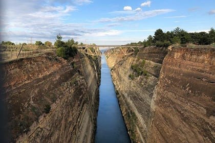 Corinth & Swimming with Helen of Troy Private Tour from Athens