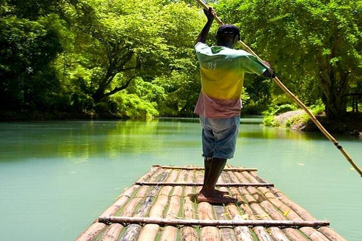 Bamboo Rafting with Limestone foot or Full Body Massage in Montego Bay