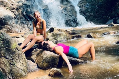 Chiang Mai Full-Day Adventure: Trekking, River Tubing & Waterfall Slide