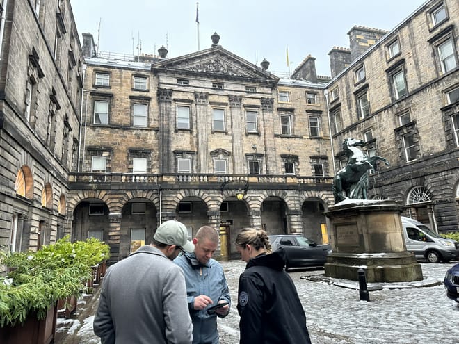 Secrets of Edinburgh Self-Guided Exploration Game Tour 9