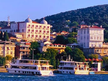 Büyükada's view from the sea