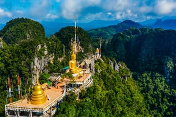Krabi: Emerald Pool, Blue Pool and Tiger Cave Temple Tour