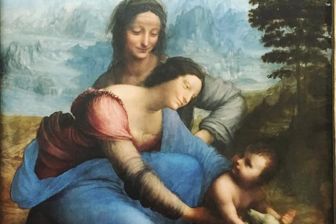The Virgin and Child with St. Anne