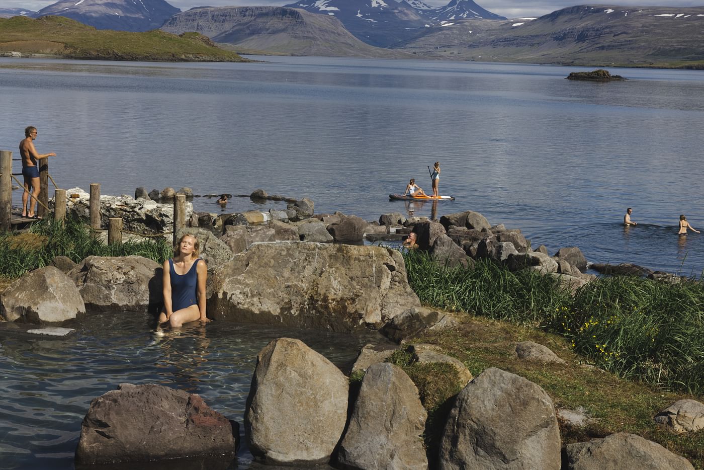 Private Tour: Hike Mount Esja, Visit Þórufoss & Relax at Hvammvík Hot Springs