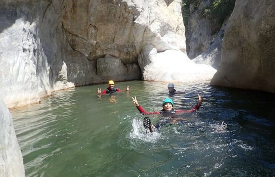 Canyoning in Manikia Gorge from Athens