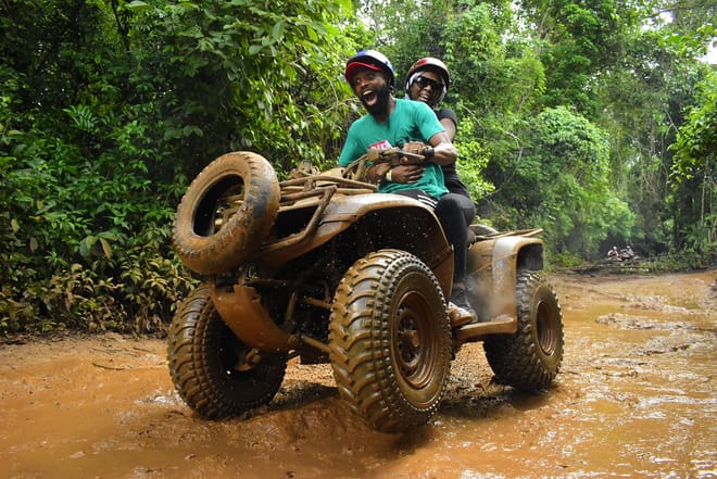 ATV, Ziplining & Cenote Tour at Extreme Adventure Eco Park