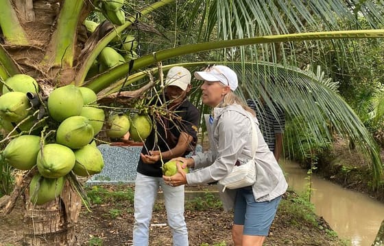 Private Mekong Orchard Visit Non Tourist