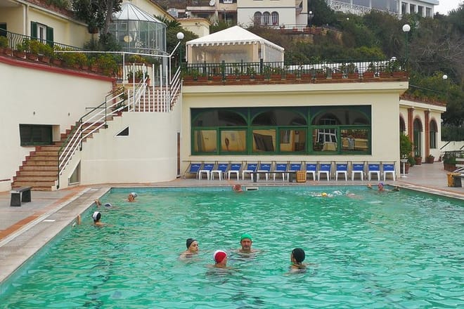 Thermal baths swimming pool
