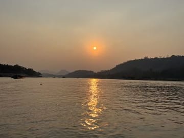 Sunset River Cruise in Luang Prabang, Laos