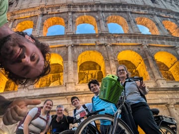 Sunset Bike Tour of Historic Sites in Rome