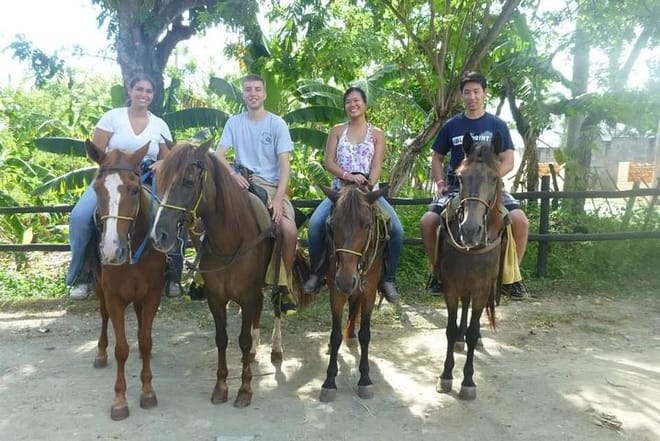 Horseback riding tour buy the beach or countryside port silver photo 2