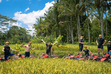 ATV Adventure Tour in Ubud with Temple and Waterfall Visits
