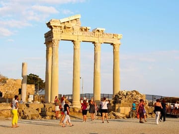 Ancient Cities and Manavgat Waterfall Tour from Belek