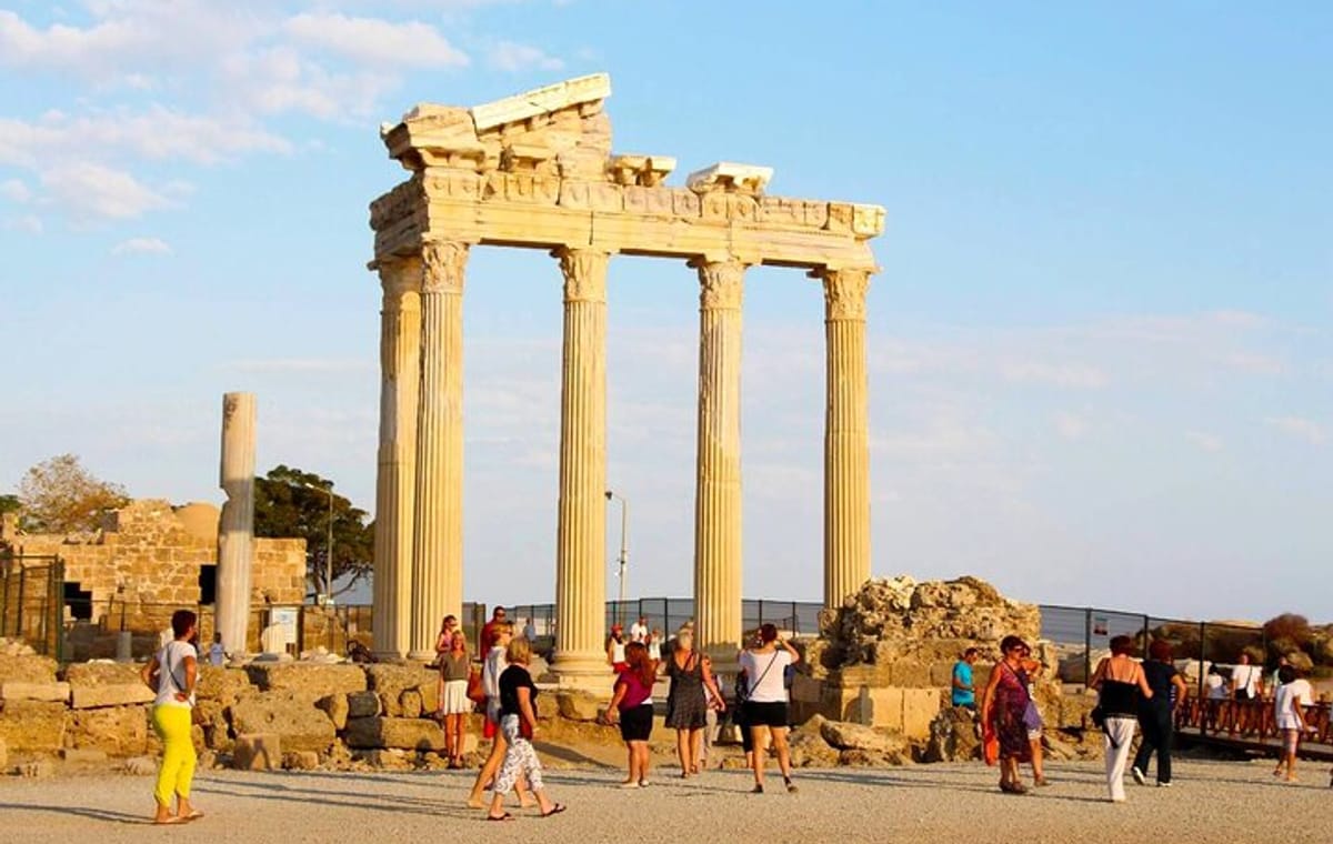 Perge Aspendos Side Ancient City and Manavgat Waterfall Tour