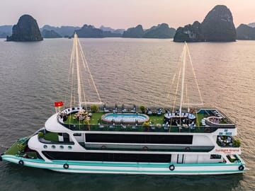 Sunlight Cruise Halong Luxury Day Trip from Hanoi by Expressway