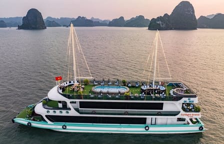 Sunlight Cruise Halong Luxury Day Trip from Hanoi by Expressway