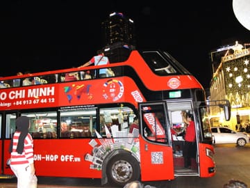 Midnight Double-Decker Bus Tour of Ho Chi Minh City