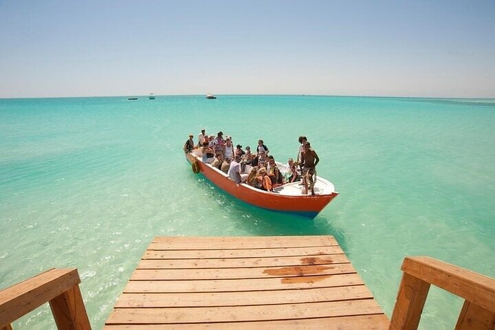 Hurghada : Private Boat Family Day to Orange Bay Island & Lunch 6