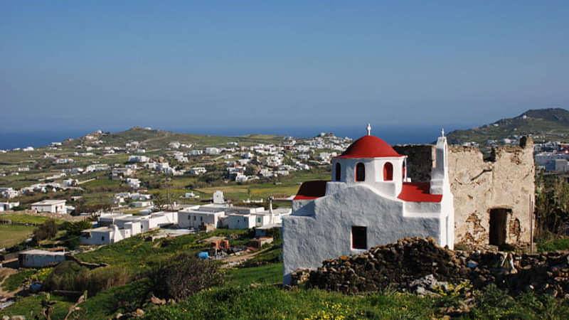 A village of Mykonos