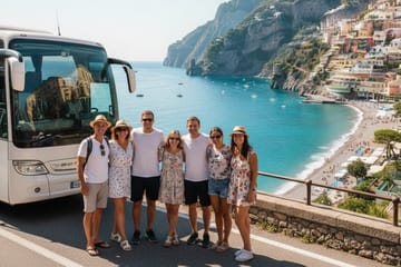 Amalfi Coast Day Trip from Naples with Ravello Visit