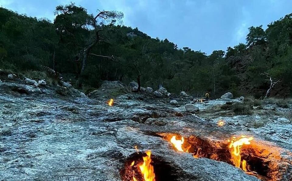 Olympos Chimera Fire Mountain Day Tour from Kemer