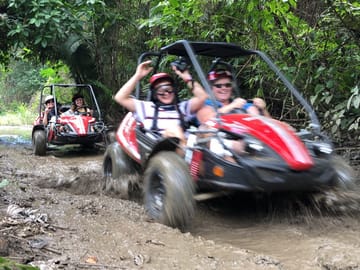 Roatan Eco Dune Buggy Sloths Safari Beach Adventure