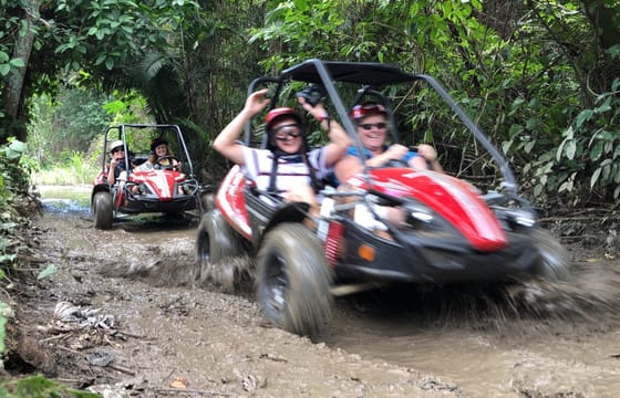 ATV Buggy Adventure and Snorkeling in Roatan, Honduras