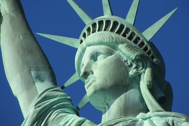 Statue of Liberty side view