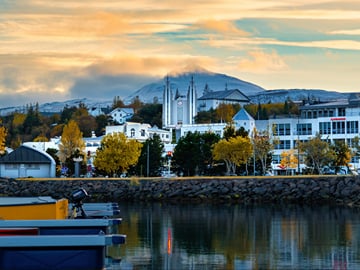 Explore the charming town of Akureyri, gateway to the north