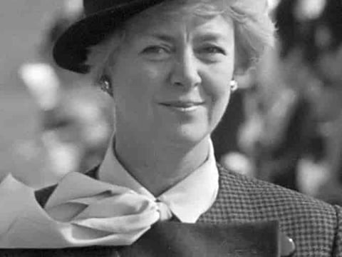 A picture of Vigdís Finnbogadóttir