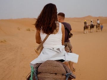 Private Dubai Desert Safari with BBQ Dinner and Camel Ride