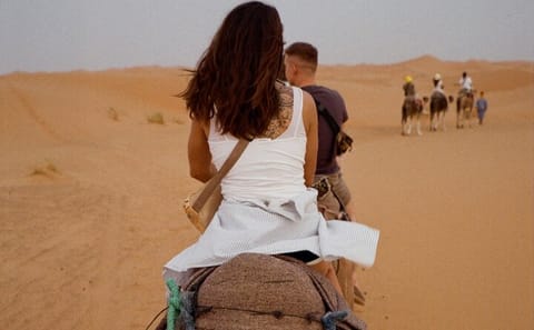 Private Dubai Desert Safari with BBQ Dinner and Camel Ride