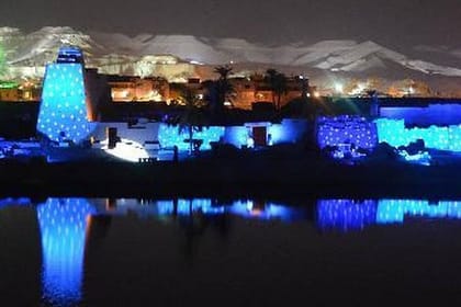 Sound and Light Show at Karnak Temple in Luxor