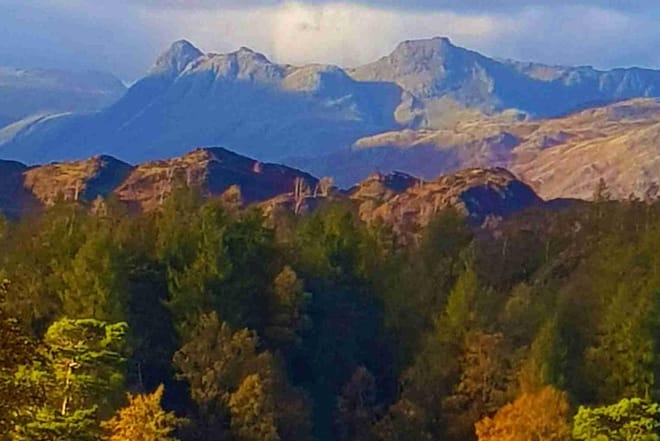 The view from Tarn Hows
