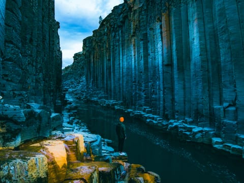Stuðlagil Canyon from Seyðisfjörður, photo 2
