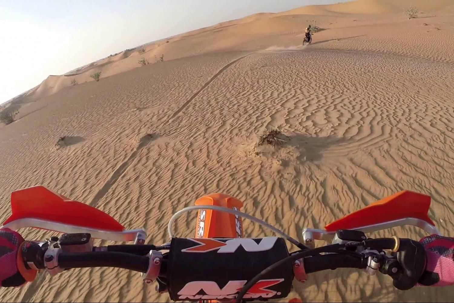 KTM Dirt Bike Tour Dubai with Daytur