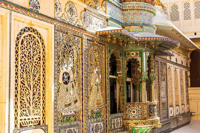 Inside part of City Palace