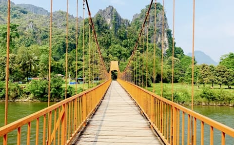 Adventure Tour: Kayak, Zipline, and Explore Caves in Vang Vieng