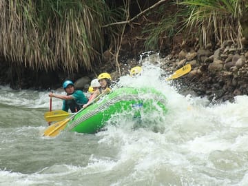 Full-Day Rafting and Zip-lining Adventure in San Ramón