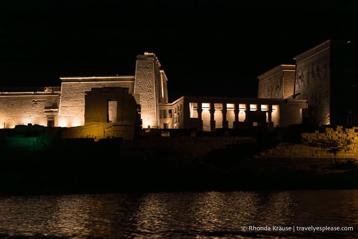 Aswan: Sound and Light Show at Philae Temple