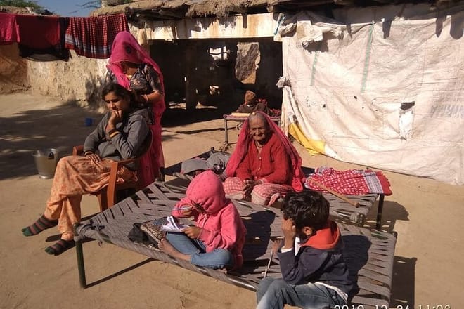 A Part of Bishnoi Village Safari