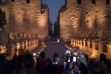 Karnak Temple Sound and Light Show Tour in Luxor, Egypt