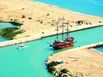 Manavgat River Boat Tour with Waterfall and Bazaar from Antalya